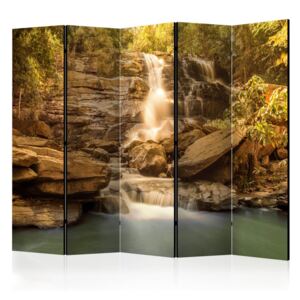 Paraván - Sunny Waterfall II [Room Dividers] 225x172