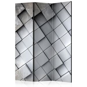 Paraván - Gray background 3D [Room Dividers] 135x172