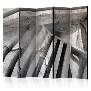 Paraván - Beton 3D II [Room Dividers] 225x172