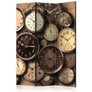 Paraván - Old Clocks [Room Dividers] 135x172