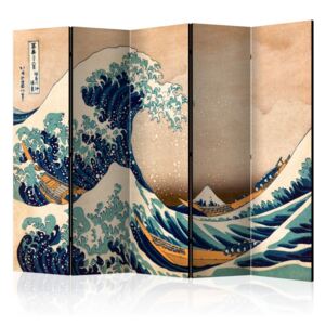 Paraván - Hokusai: The Great Wave off Kanagawa (Reproduction) II [Room Dividers] 225x172