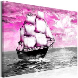 Obraz - Spring Cruise (1 Part) Wide Pink 90x60