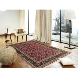 Ručne tkaný indický koberec Ganga 709 Rot 1,40 x 2,00 m