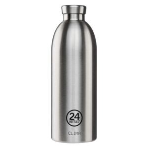 24Bottles Fľaša na vodu Clima 0,85l, steel
