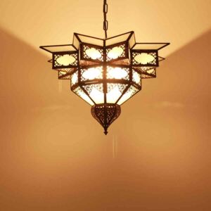 Orientálna závesná lampa "Hala" (L)