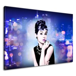 Gario Obraz na plátne Audrey Hepburn - Jakub Banas Rozmery (š x v): 100 x 70 cm
