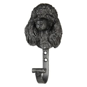 Clayre & Eef Kovový nástenný háčik Pes - 7 * 4 * 13 cm