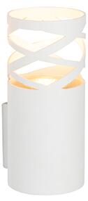 Dizajnové nástenné svietidlo biele - Arre