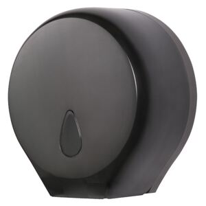 Sanela - Zásobník na toaletný papier, materiál čierny plast ABS