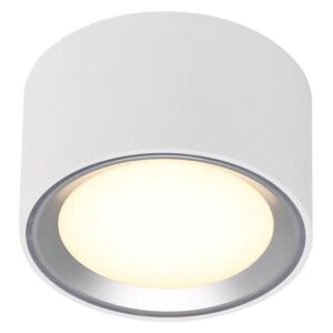 Nordlux FALLON | stropné LED svietidlo s funkciou MOODMAKER Farba: Biela s kovovým krúžkom