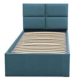 Čalúnená posteľ MONOS bez matraca rozmer 90x200 cm Svetlosivá