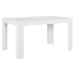 [en.casa] Jedálenský stôl "Nora" HTFU-1404 biely