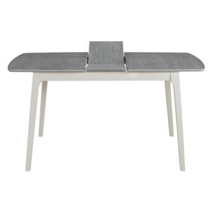 SIGNAL Rimini rozkladací jedálenský stôl sivá / biela