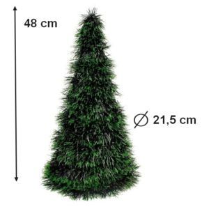 Proki Vianočný stromček - kužeľ 48 cm LE-53101