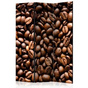 Paraván Roasted coffee beans Dekorhome 135x172 cm (3-dielny)