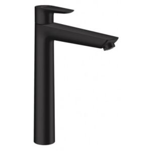HANSGROHE Talis E páková umývadlová batéria 240 s odtokovou súpravou s tiahlom matná čierna 71716670