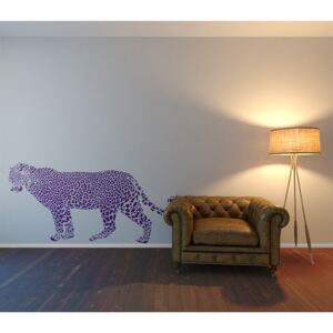 GLIX Gepard - samolepka na stenu Fialová 100 x 50 cm