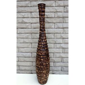 Váza TARA hnedá 76 cm - drevo
