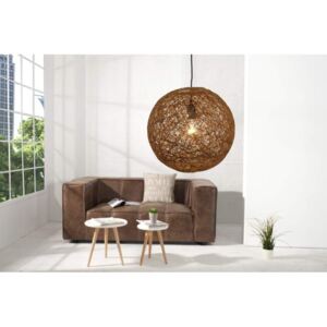 Hnedá závesná lampa Cocoon Ø 45 cm »