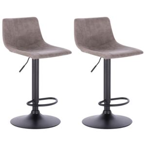 2x Barová stolička Hawaj CL-630-1 | svetlo šedá