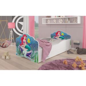 Detská posteľ s vílou Ariel 140x70 cm Včetně zásuvky