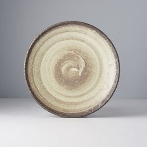 MIJ Plytký tanier Nin-Rin hnedý 25 cm