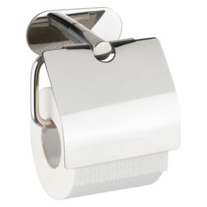 WENKO Držiak WC papiera BEZ VŔTANIA TurboLoc OREA SHINE kovovo lesklý 13x14x7 cm
