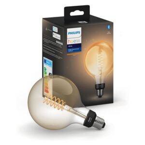 Philips LED Stmievateľná žiarovka Philips HUE WHITE FILAMENT G125 E27/7W/230V 2100K P3942 + záruka 5 rokov zadarmo