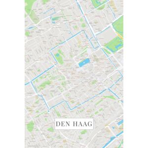 Mapa Den Haag color