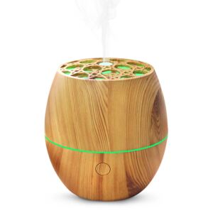 GoldSun Aroma Difuzér na USB \"Joy/Mandala 120ml\" osviežovač a zvlhčovač vzduchu - svetlé drevo