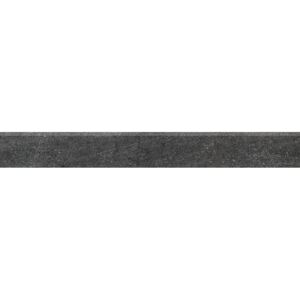 Sokel Rako Quarzit čierna 9,5x80 cm, mat, rektifikovaná DSA89739.1
