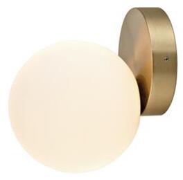 Kúpeľňové nástenné svietidlo Nowodvorski ICE BALL BRASS 8126