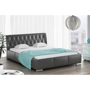 Čalúnená posteľ NYSA + matrac DE LUX, 120x200, madryt 1100