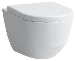 Laufen Pro - Závesné WC, 530x360 mm, rimless, s LCC, biela H8209664000001