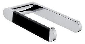 Nimco Nava - Držiak toaletného papiera, čierny mat/chróm NA 28055M