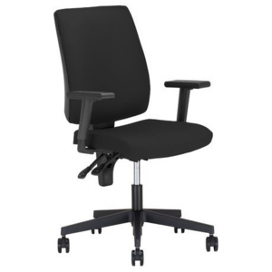 Kancelárska stolička Taktik, čierna