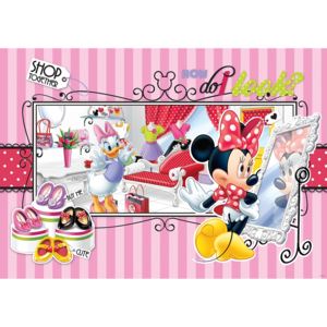 Výpredaj - Detská fototapeta Minnie Mouse vlies 208 x 146 cm