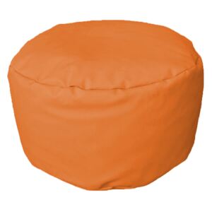 Puf na sedenie Dola oranžový 35 x 20 cm