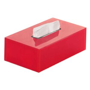 Box na papierové obrúsky červený RAINBOW