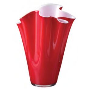 Váza WAVE OL00865 červená H40cm