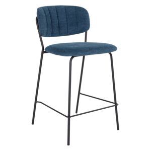 Dizajnová barová stolička Rosalie modrá