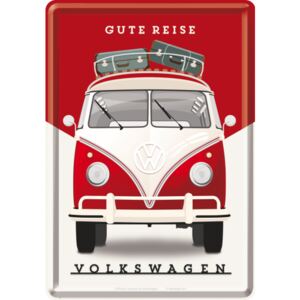 Nostalgic Art Plechová pohľadnice - Volkswagen (Gute Reise)