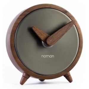 Designové stolní hodiny Nomon Atomo Graphite 10cm