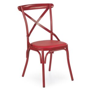 Jedálenská stolička K216 červená Halmar