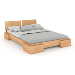 Manželská posteľ 200 cm Naturlig Jordbaer (buk) (s roštom). Akcia -34%. Vlastná spoľahlivá doprava až k Vám domov