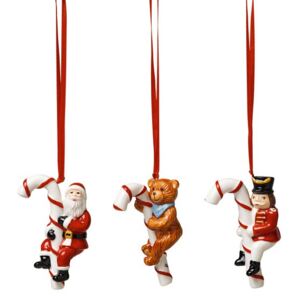 Villeroy & Boch Nostalgic Ornaments vianočná závesná dekorácia, cukrové lízanky, 3 ks