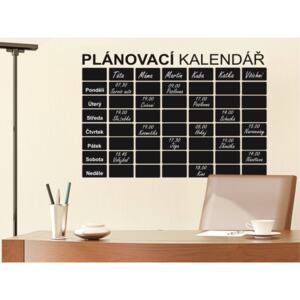 Samolepiaca tabuľa - Plánovací kalendár - 80 x 115 cm - 299