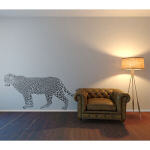 GLIX Gepard - samolepka na stenu Šedá 120 x 60 cm