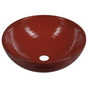 SAPHO - ATTILA keramické umývadlo, priemer 42,5cm, keramické, farba paradajková (DK003)