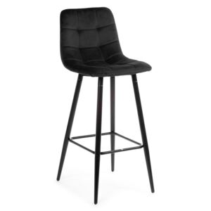 DekorStyle Barová stolička Hoker Lava čierna